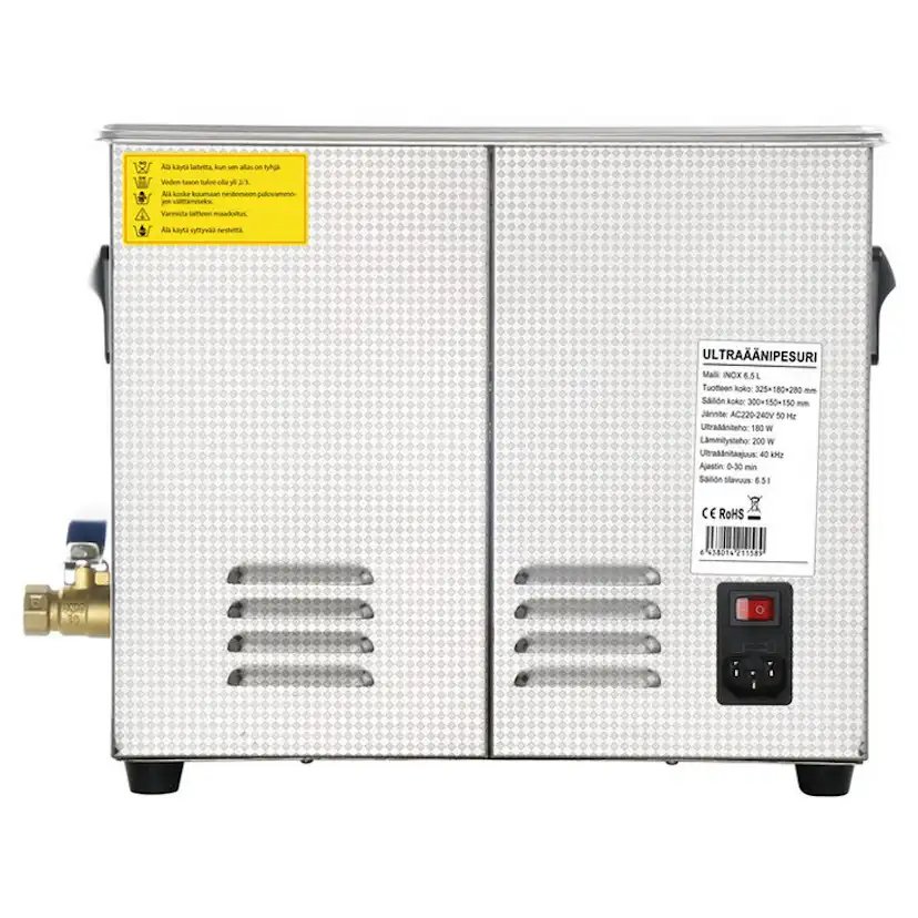 Ultraljudstvätt Timco 6,5 L INOX