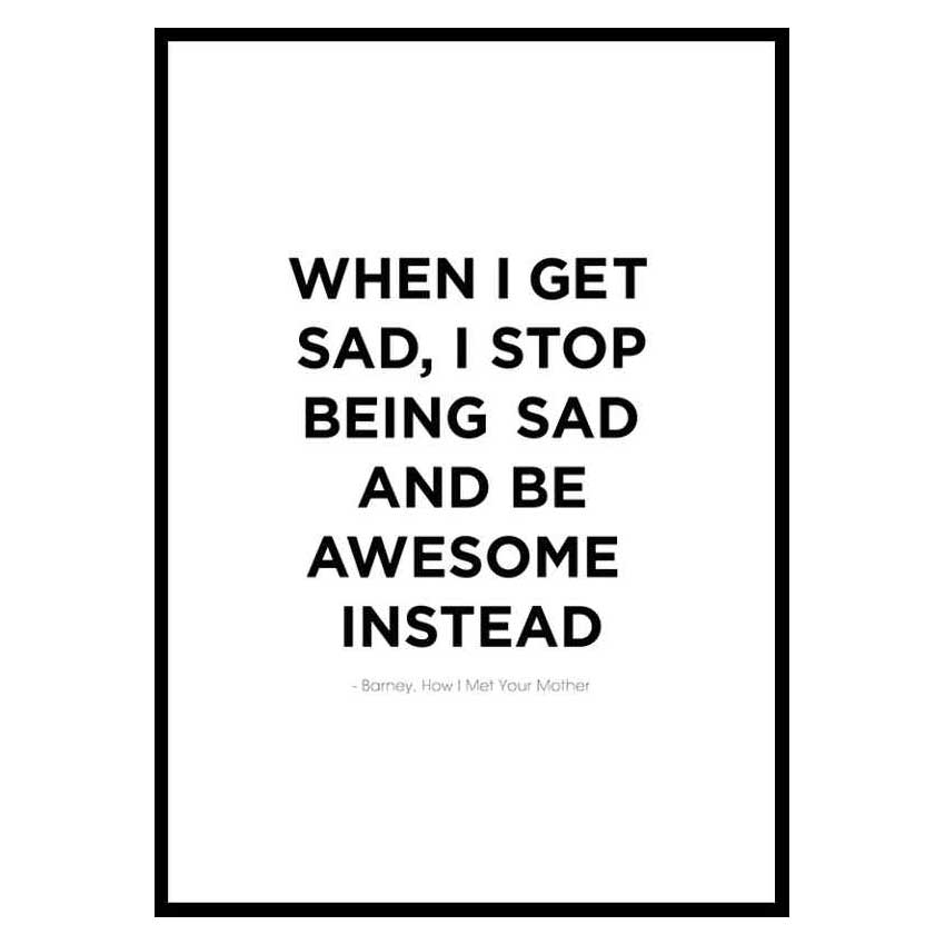 Poster Gallerix Barney HIMYM