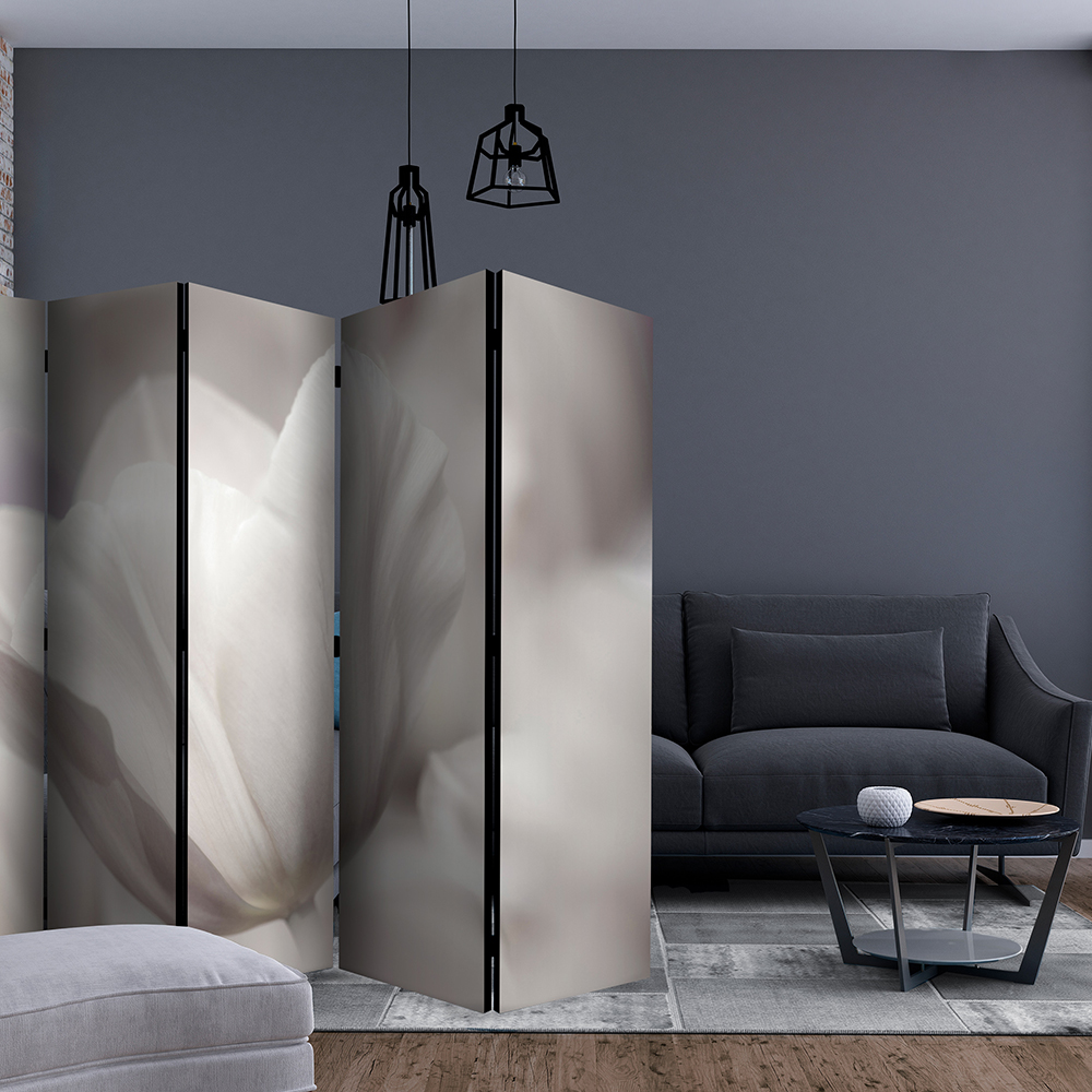 Rumsavdelare Skärmvägg Arkiio Tulip Black And White Photo II 225x172 cm