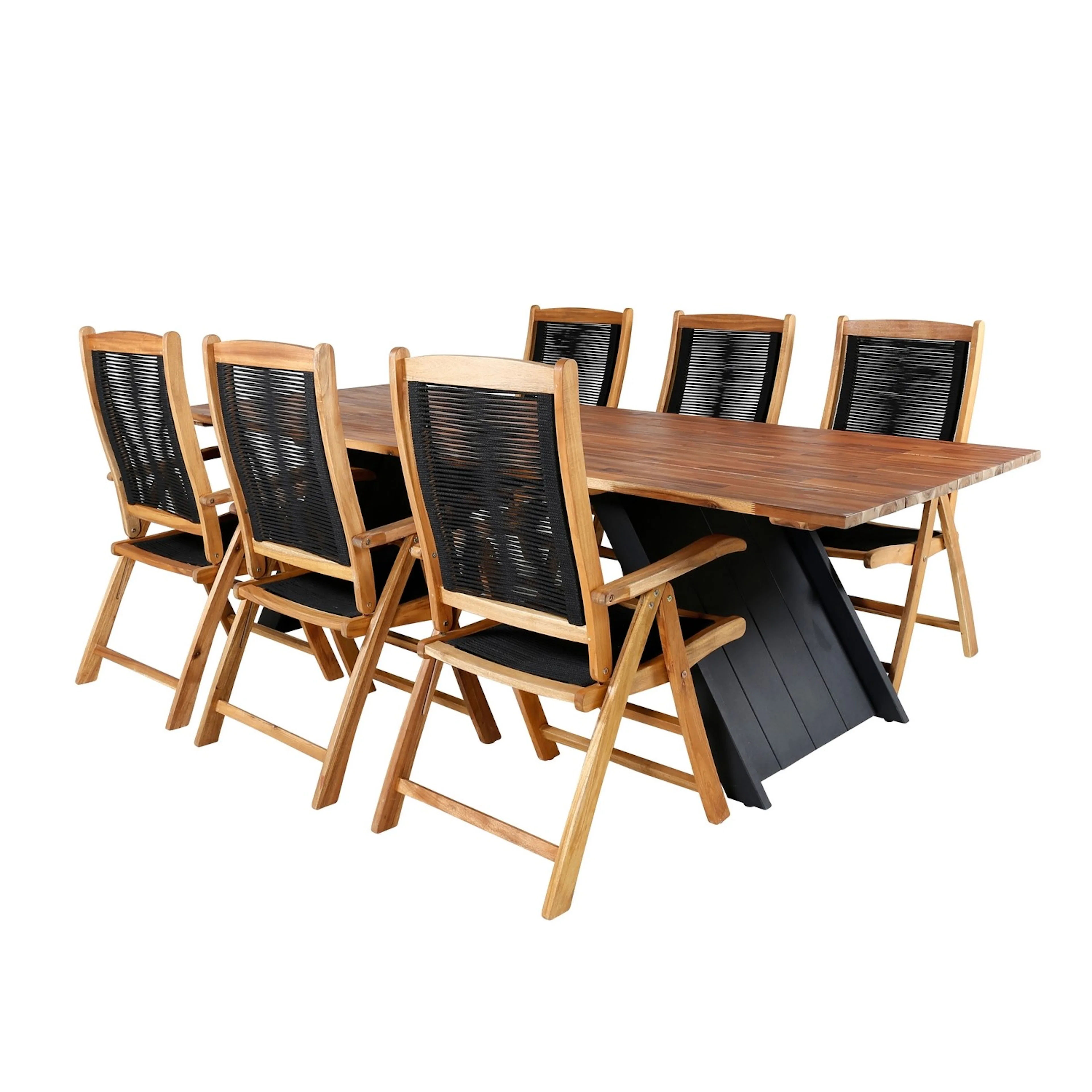 Matgrupp Venture Home Doni med 6 Peder Positionsstolar