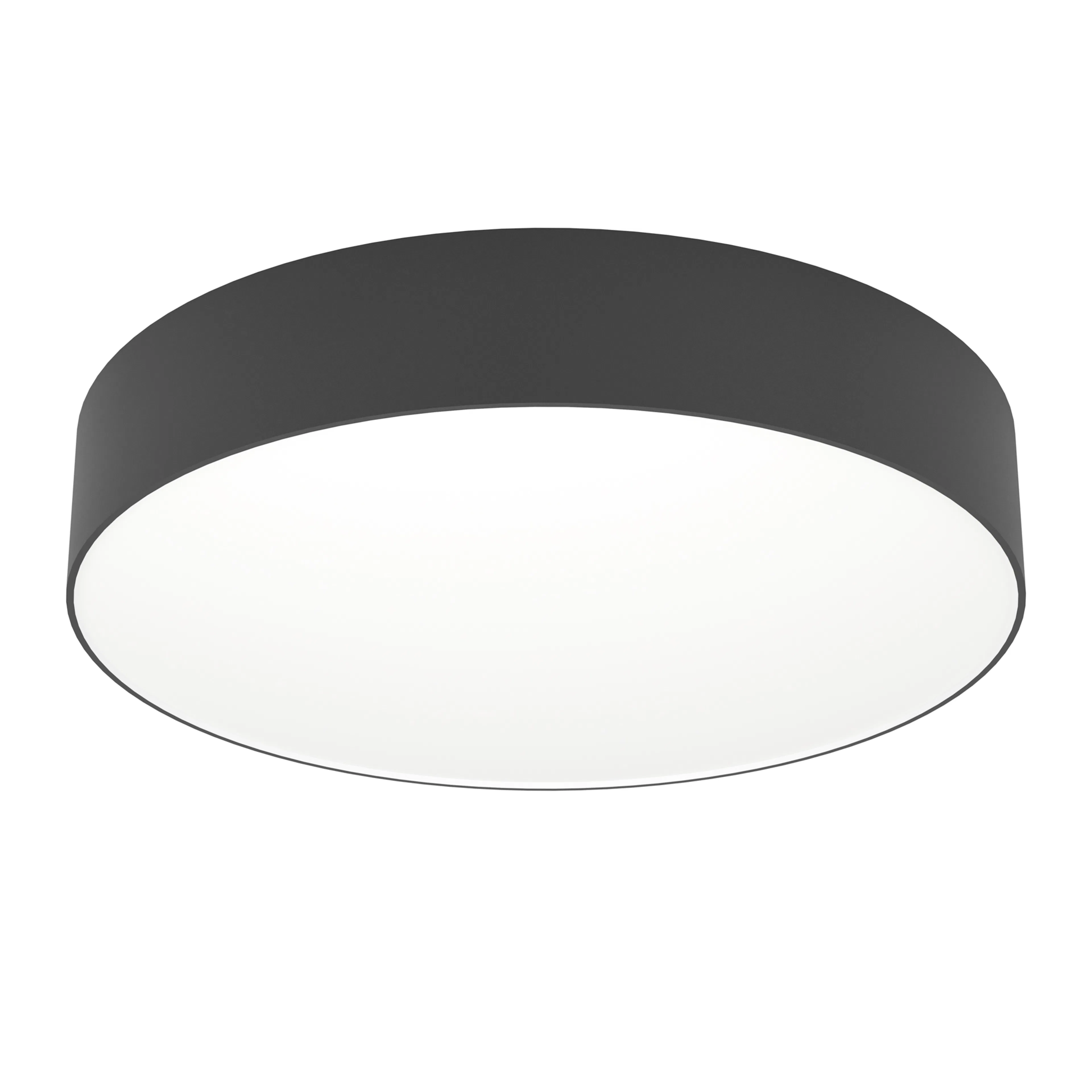 LED-RGB/CCT DL Ø390 SCHWARZ 'GALLIZZI-Z' Svart, 390 mm Svart, 390 mm