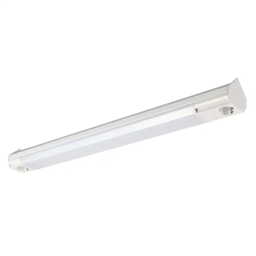 Bänkbelysning Gelia LED 8W Vit 2 Uttag