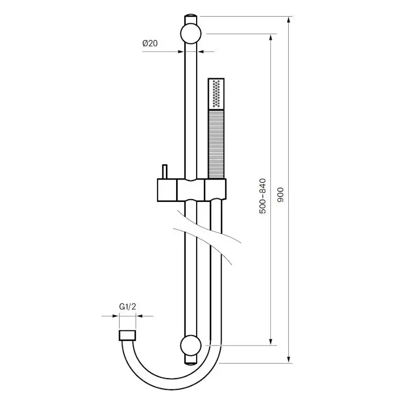 Duschset Tapwell DSO ZSAL300