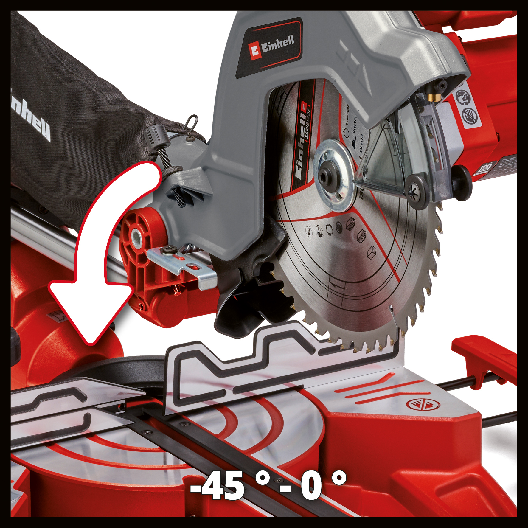 Glid-geringssåg Einhell TC-SM 254