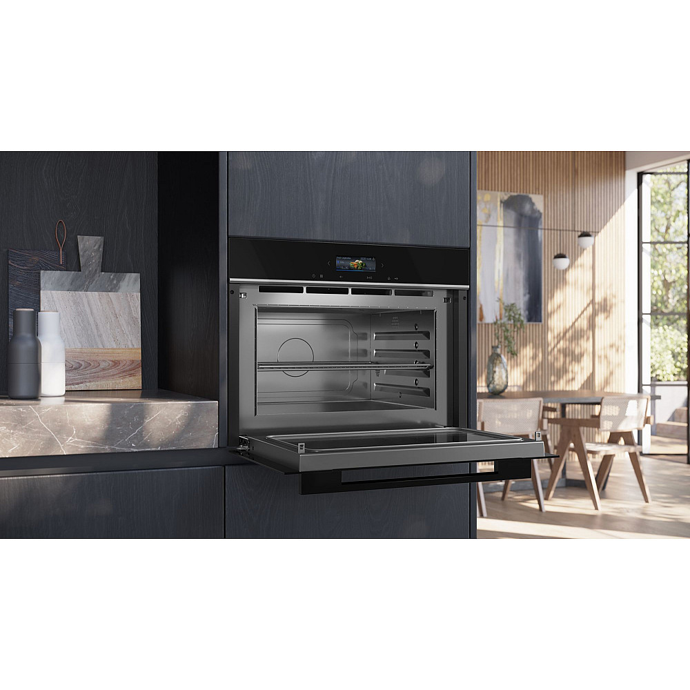 Ugn och Mikro Siemens iQ700 HB776G3B2S + CE732GXB1 Med WiFi