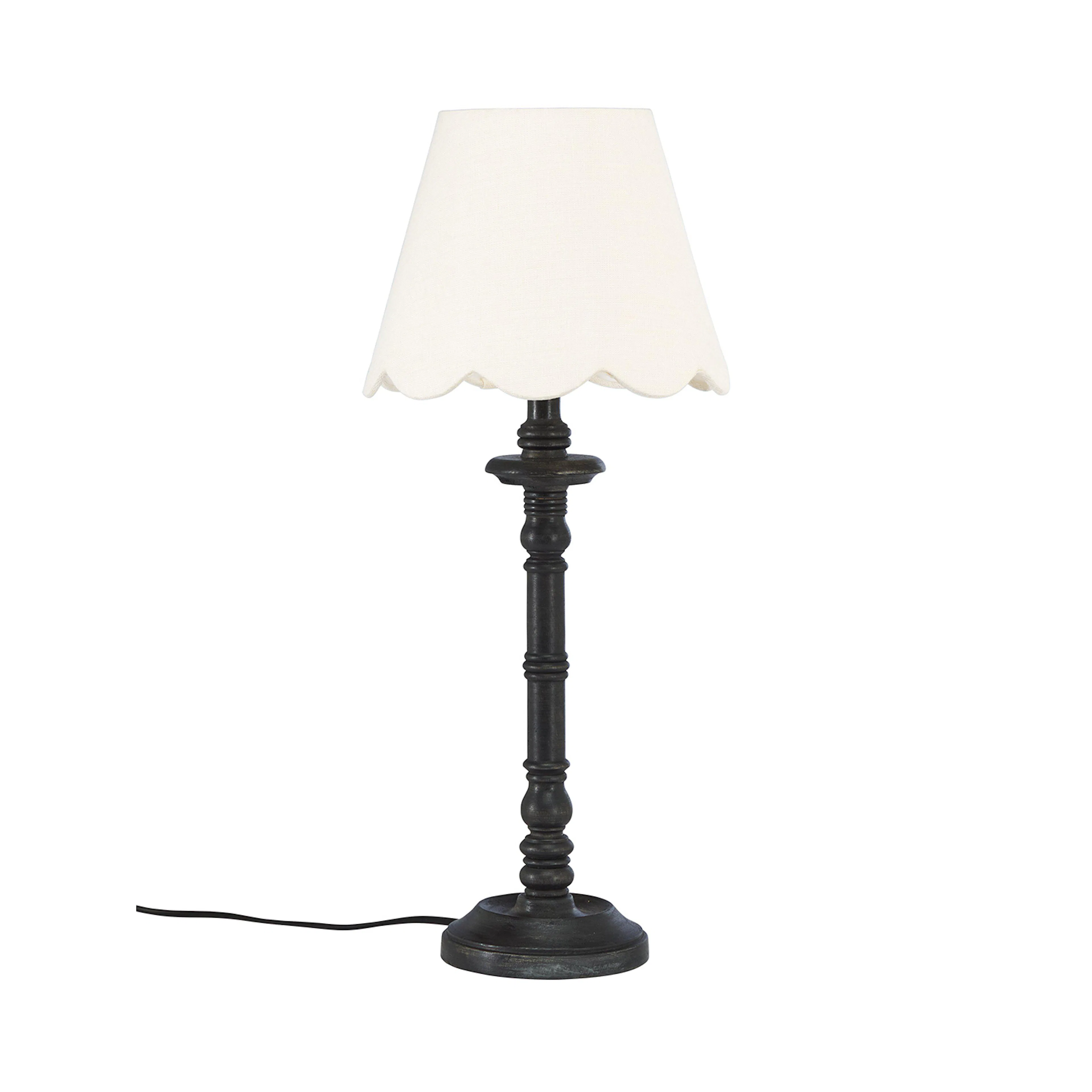 Joy Bordslampa Svartbrun/vit 54cm