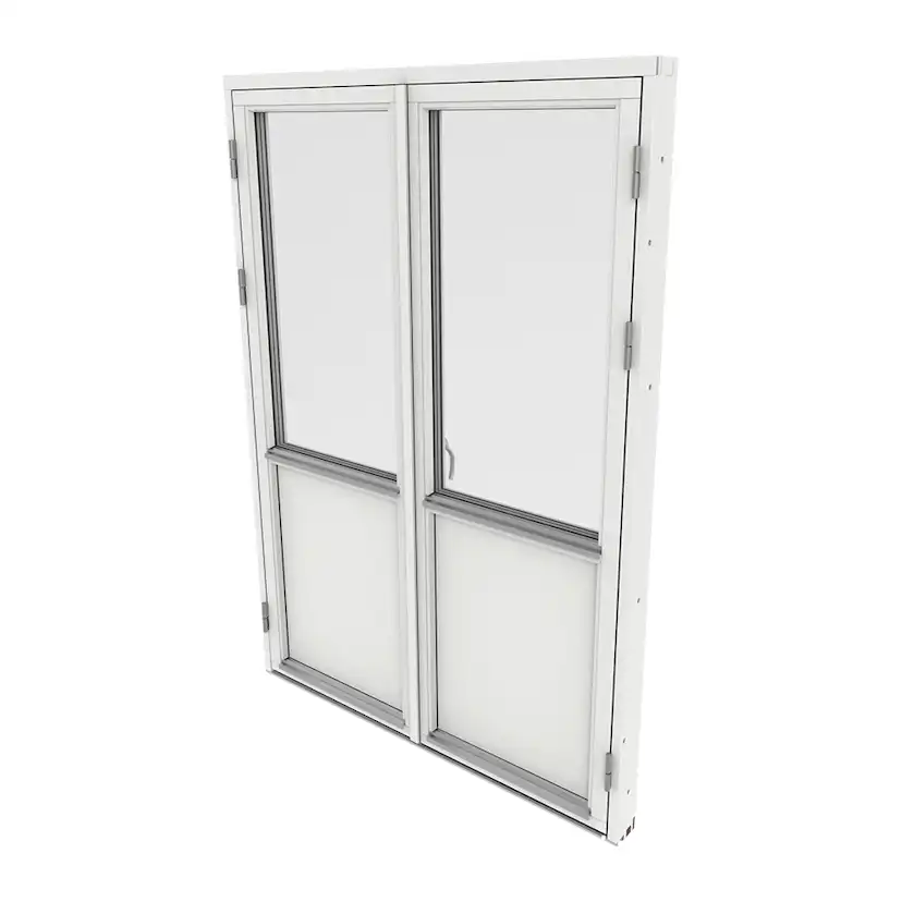 Parfönsterdörr Outline 3-Glas Trä