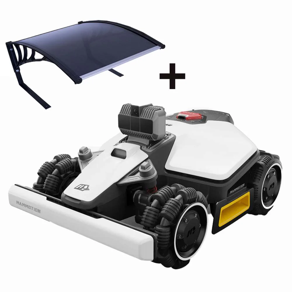 Pluspaket Robotgräsklippare Mammotion LUBA Mini AWD 1500 LiDAR med Garage