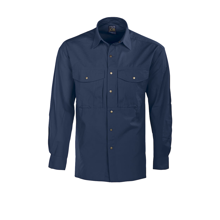 5210 Skjorta Marin 2XL Storlek: 2XL Marinblå