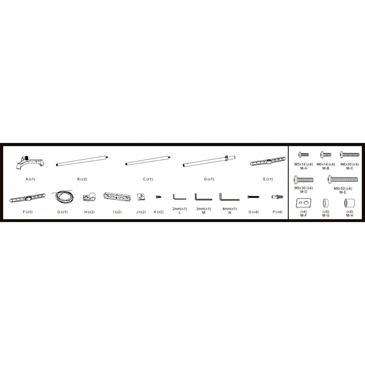 Golvstativ Mozi Art Series för 50-65 tum