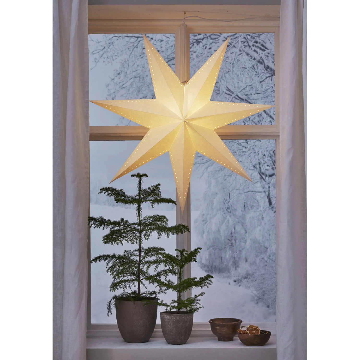 Pappersstjarna Mika 90 cm