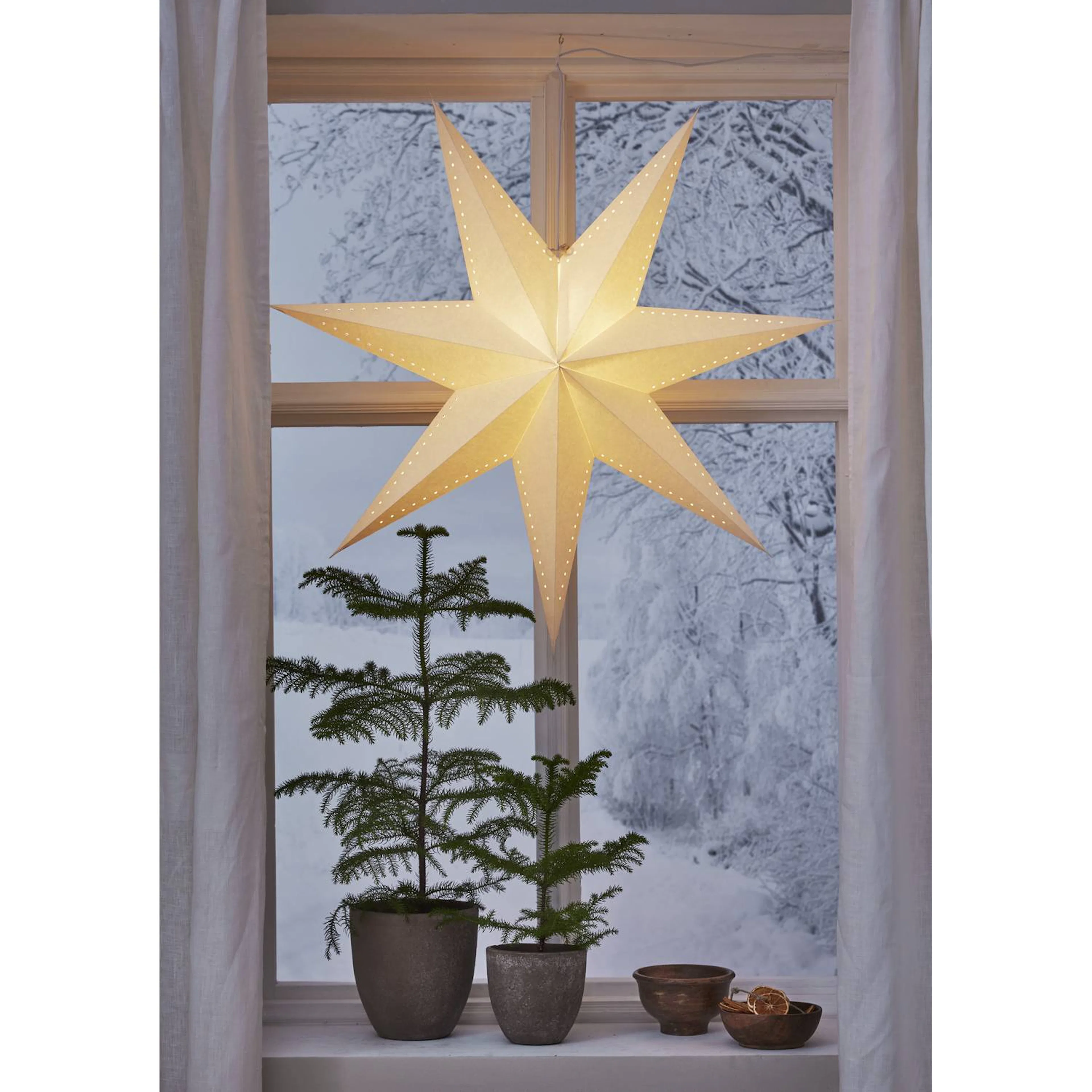 Pappersstjarna Mika 90 cm