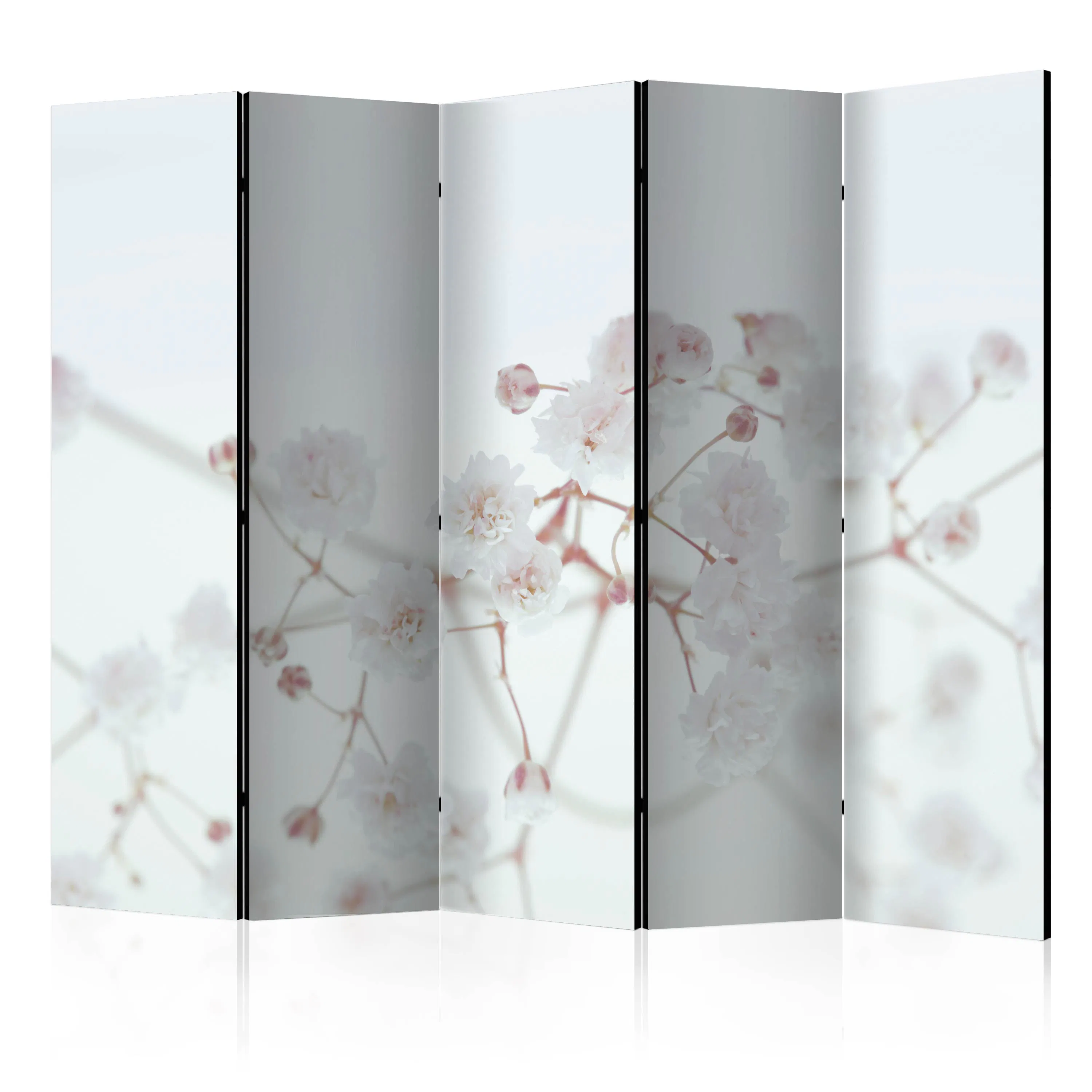 Rumsavdelare Skärmvägg Arkiio White Flowers II 225x172 cm