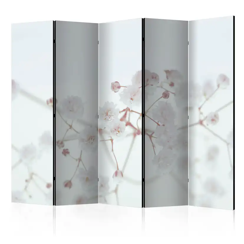 Rumsavdelare Skärmvägg Arkiio White Flowers II 225x172 cm