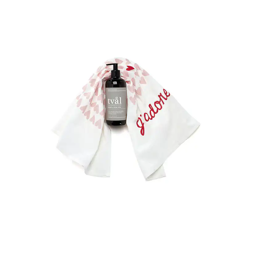 Presentförpackning Svanefors Handtvål & kökshandduk Jadore