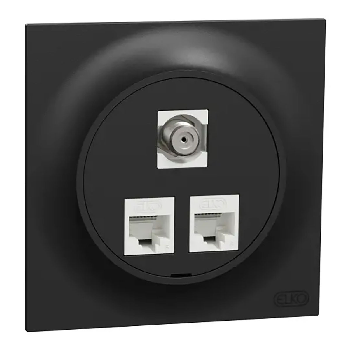 Vägguttag Elko One Modularuttag Infälld RJ45 Cat.6 UTP