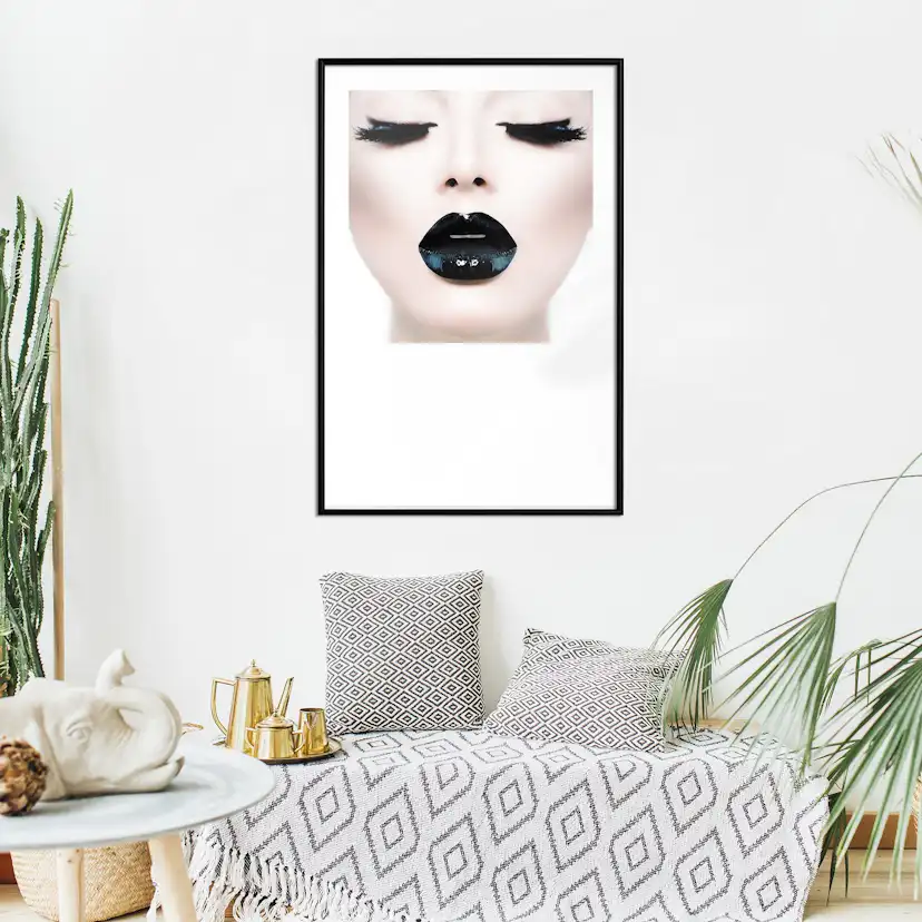 Poster Artgeist Affisch Black Lips