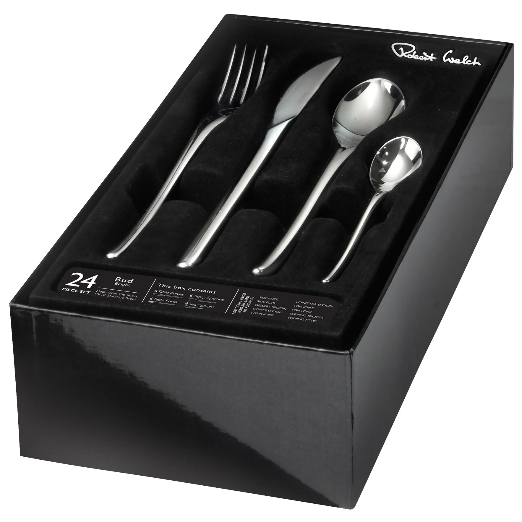 Bestickset Robert Welch Bud Bright 24 Delar
