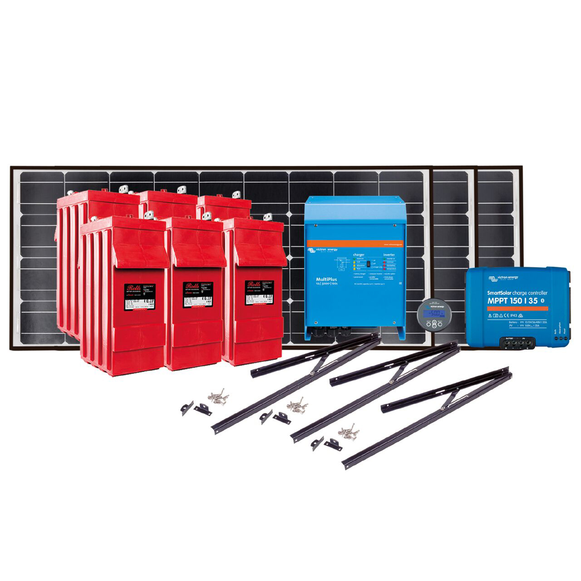 Solpanelspaket Sunwind 3000 Plus+ 24-230V