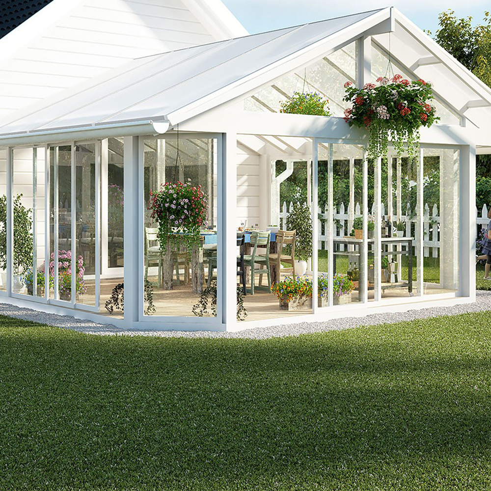 Kanalplast 10 mm Halle Isolux Opal Komplett Tak