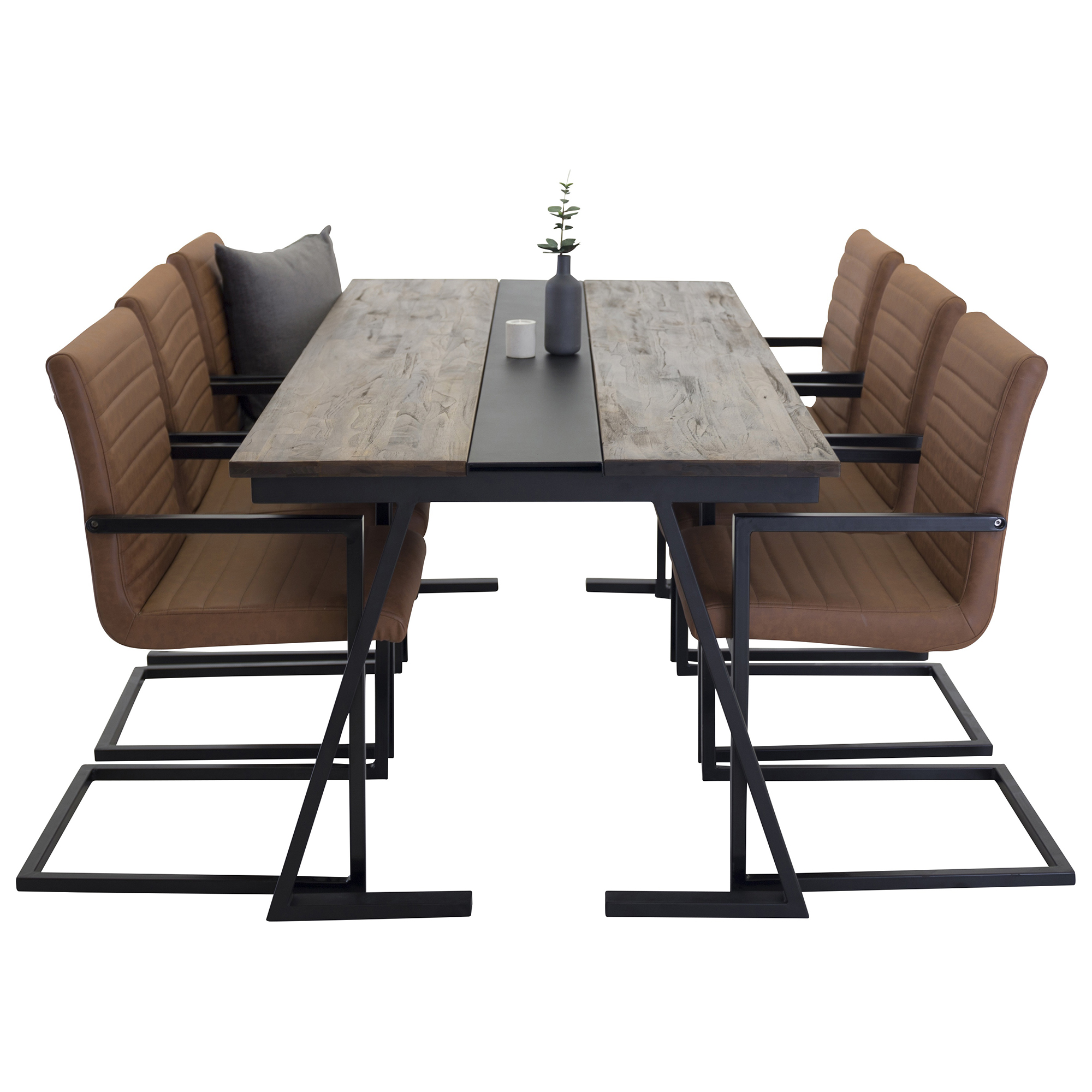 Matgrupp Venture Home Jane med 6 Asta Stolar