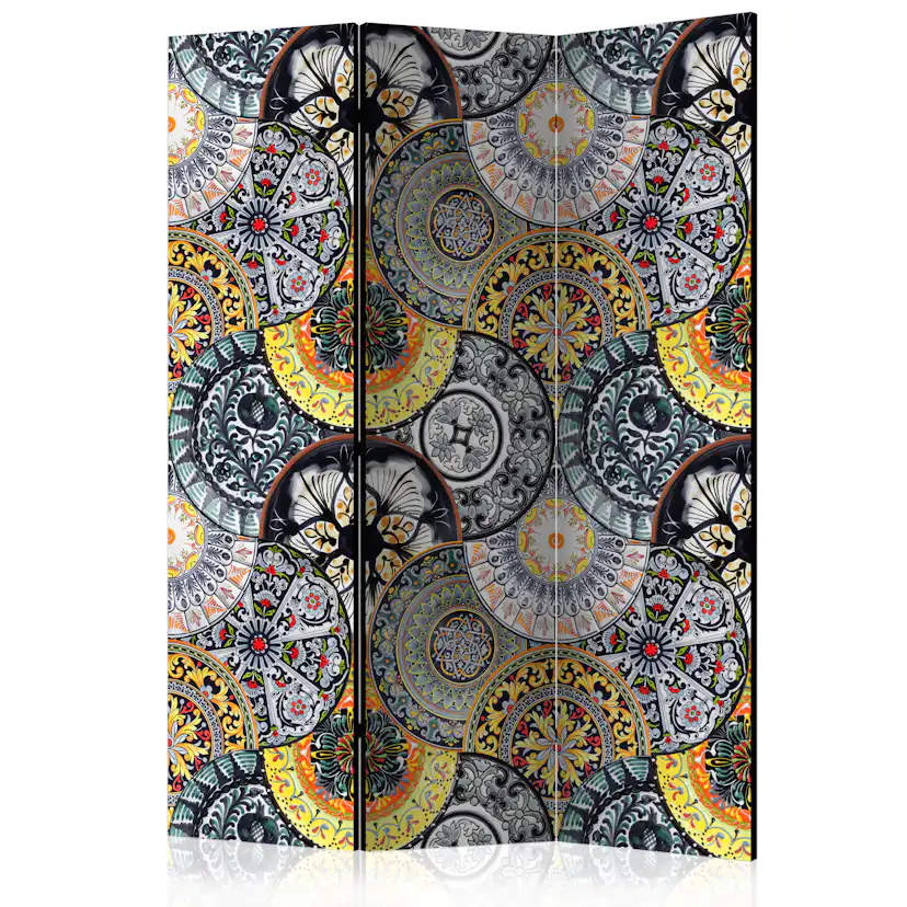 Rumsavdelare Skärmvägg Arkiio Painted Exoticism 135x172 cm