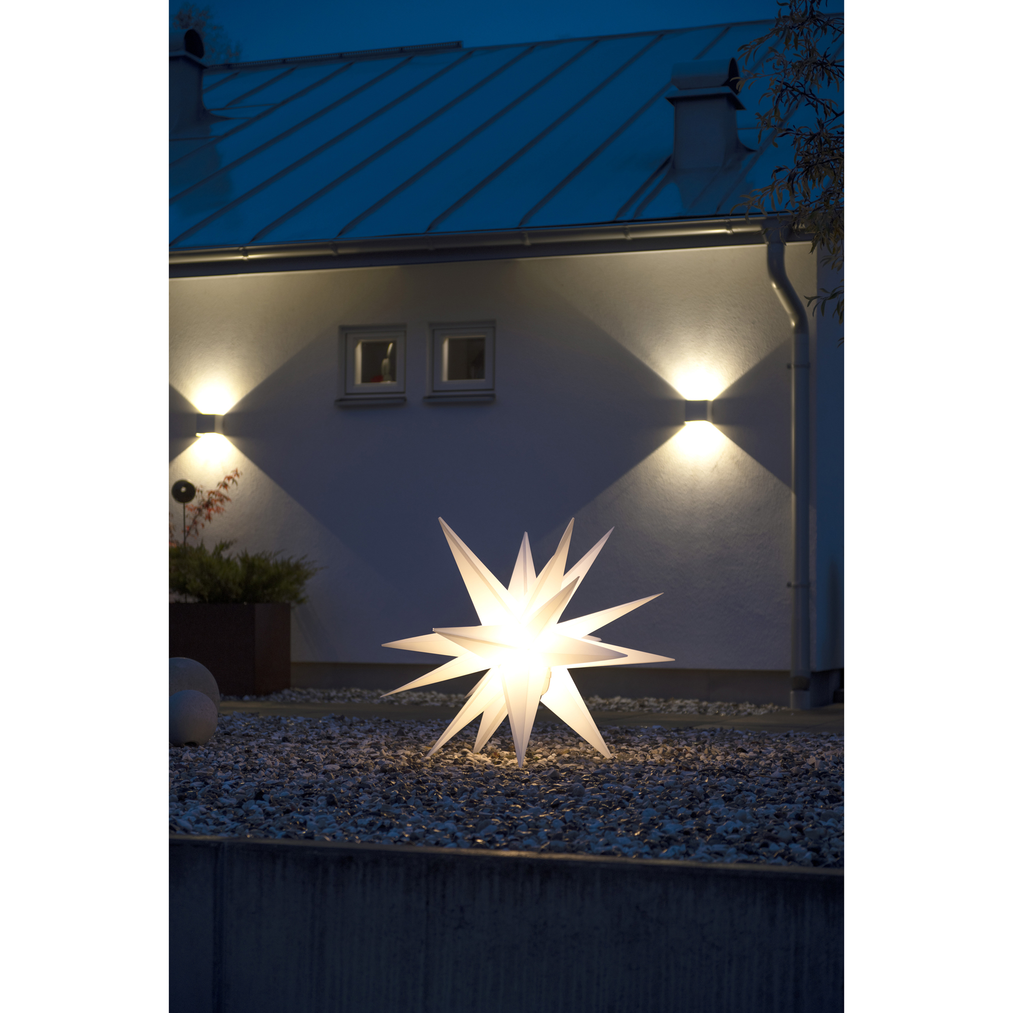 Adventsstjärna Gnosjö Konstsmide 3D Stjärna 100 cm LED Utomhus