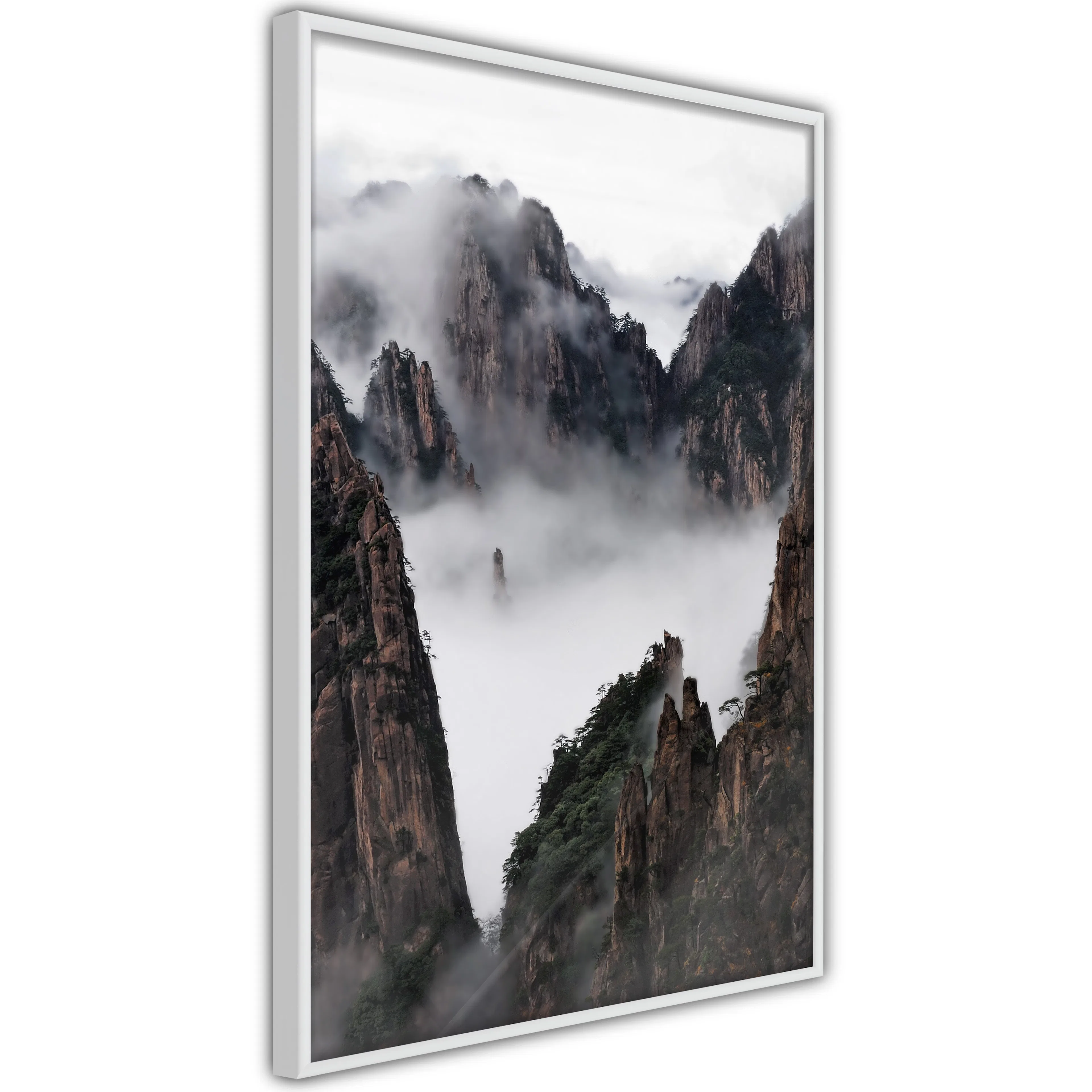 Poster Artgeist Affisch Fog Over Huang Shan