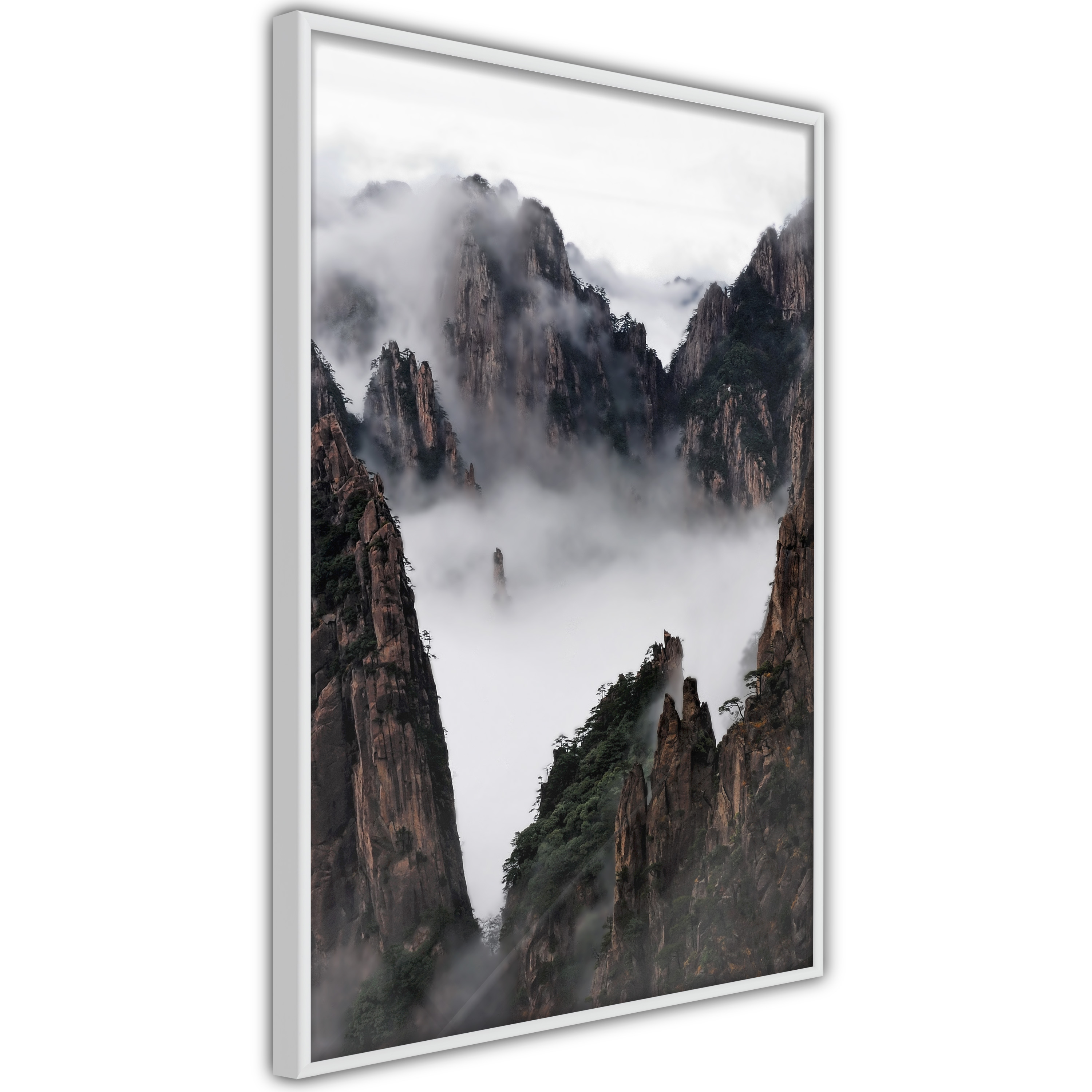Poster Artgeist Affisch Fog Over Huang Shan