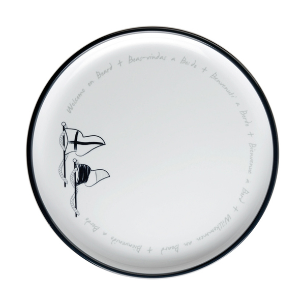 Tallrik Marine Business Ø25 cm 6 st