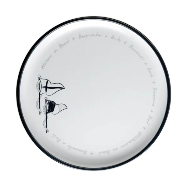 Tallrik Marine Business Ø25 cm 6 st