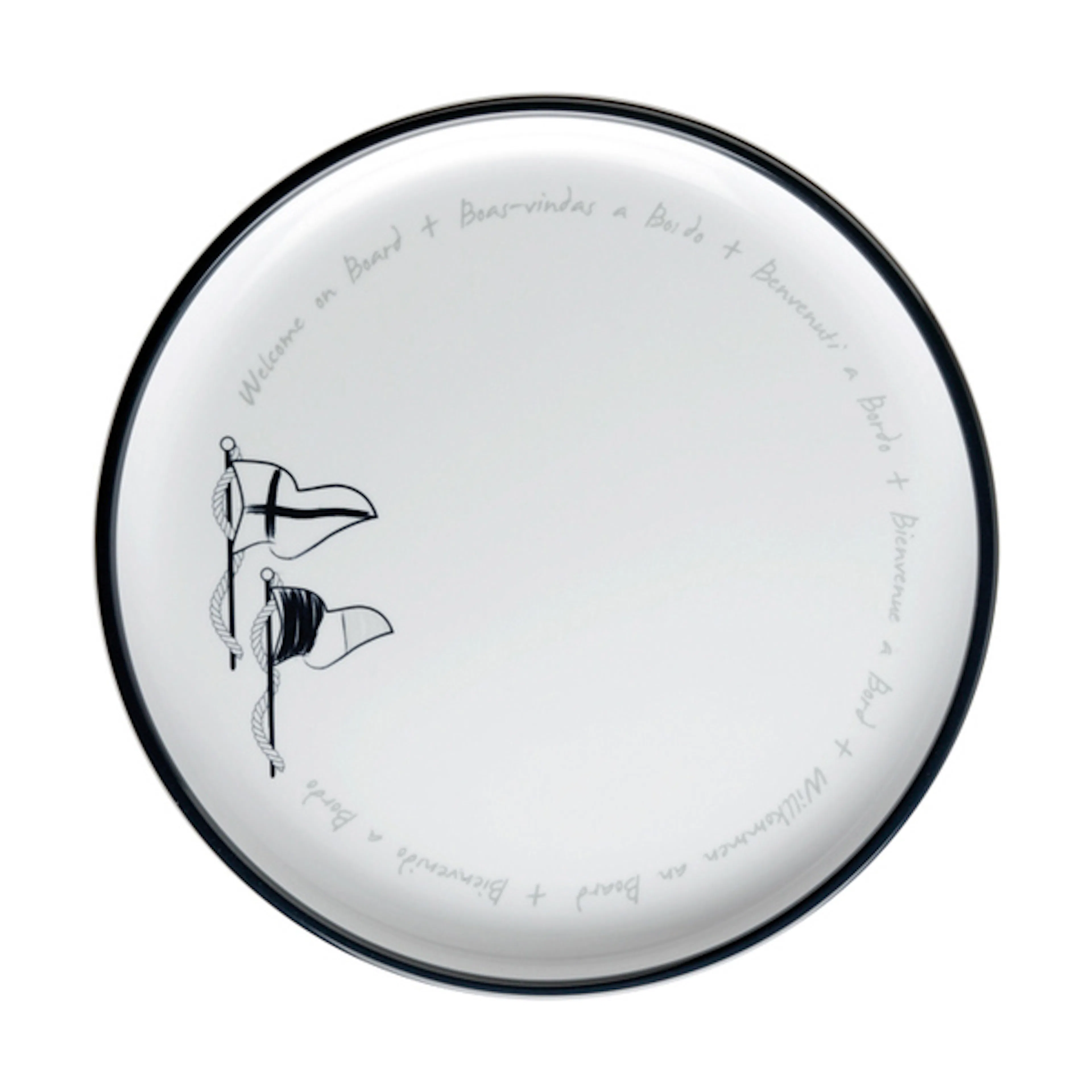 Tallrik Marine Business Ø25 cm 6 st