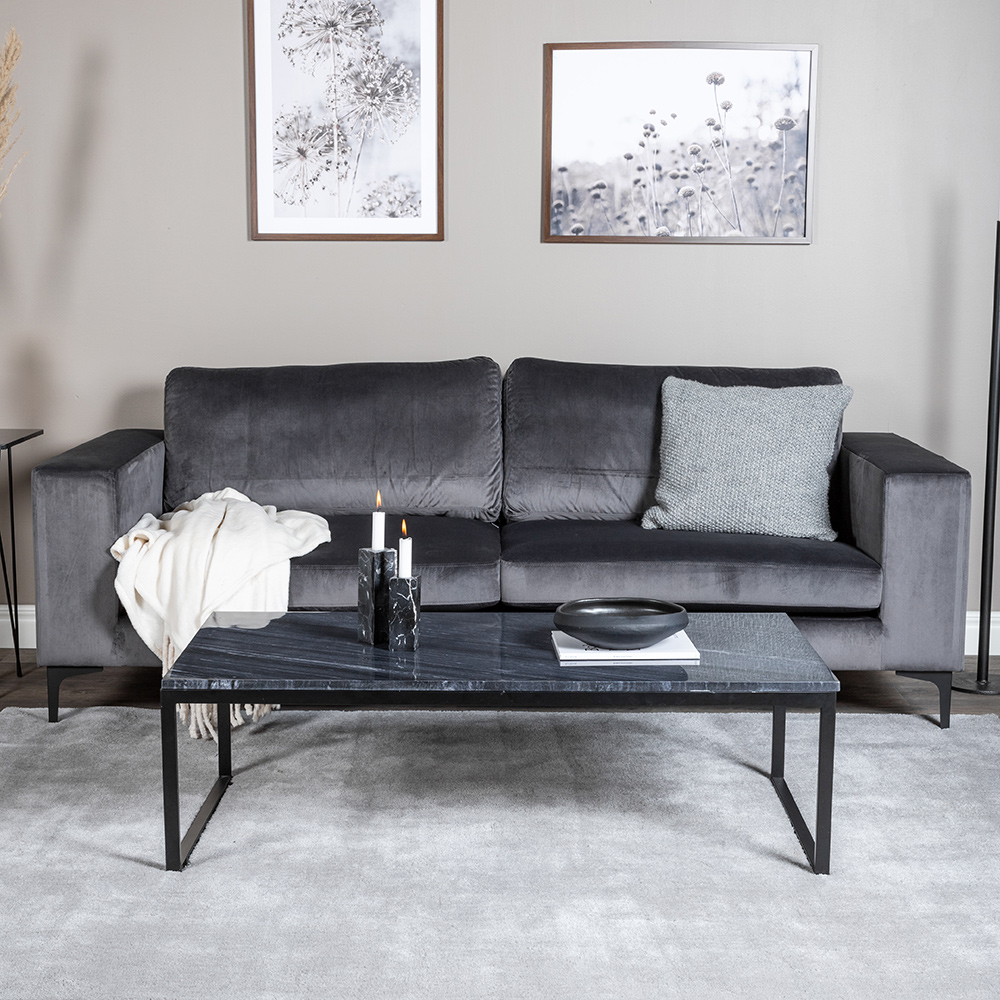 3-sitssoffa Venture Home Bolero Sammet