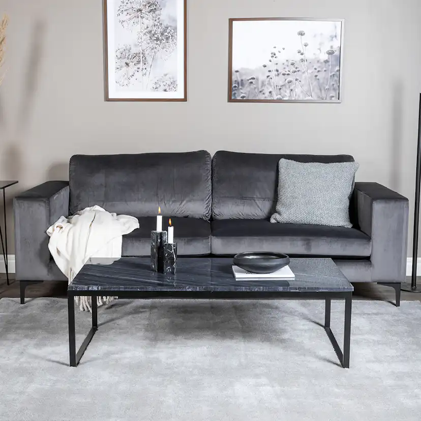 3-sitssoffa Venture Home Bolero Sammet