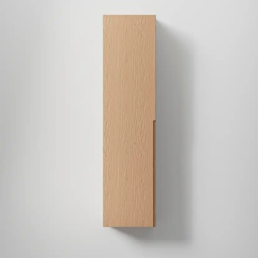 Högskåp Grip 40/30 Natural Oak, 5 Hy, Vä Färg: Natural Oak, Hägning: Vänster