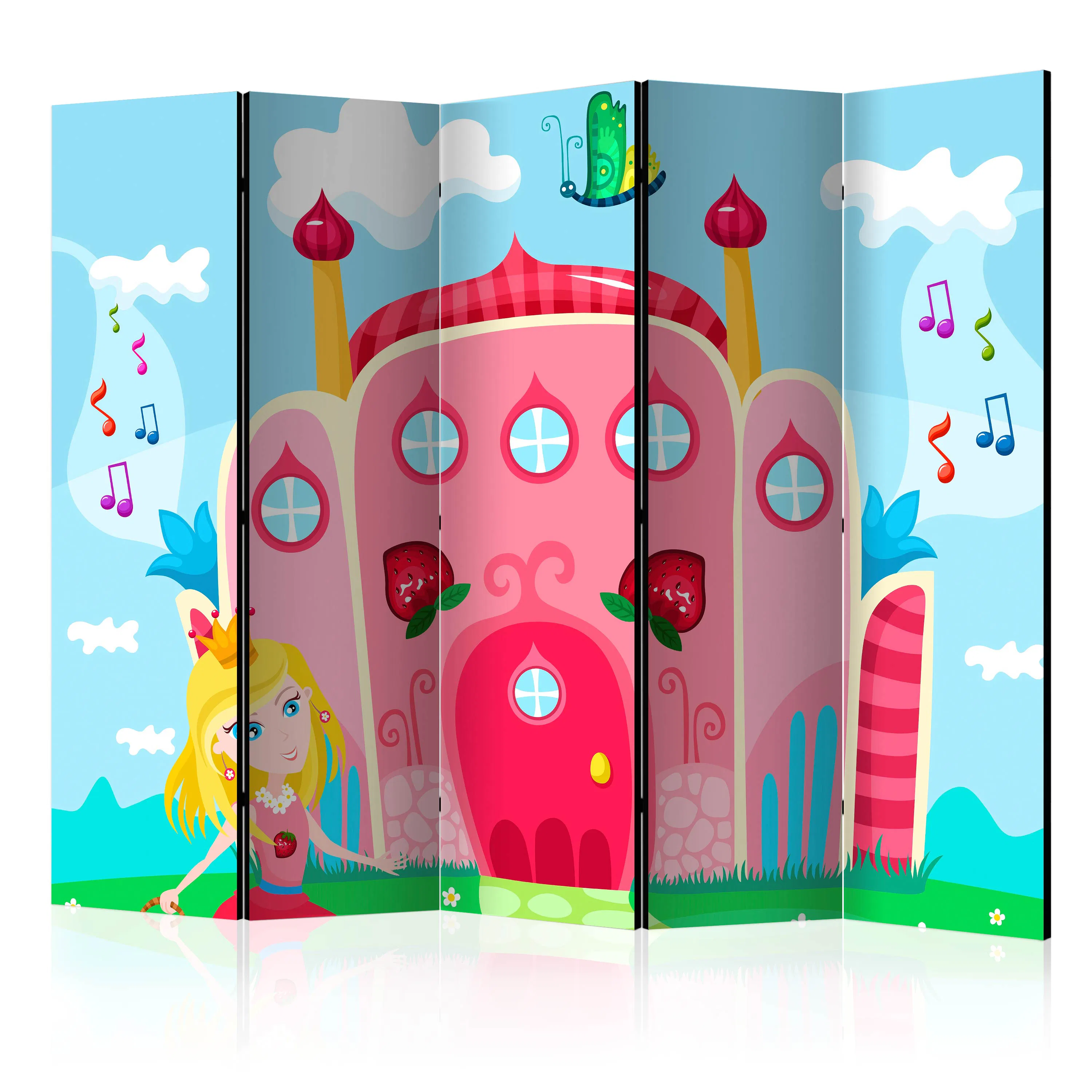 Rumsavdelare Skärmvägg Arkiio Castle II 225x172 cm