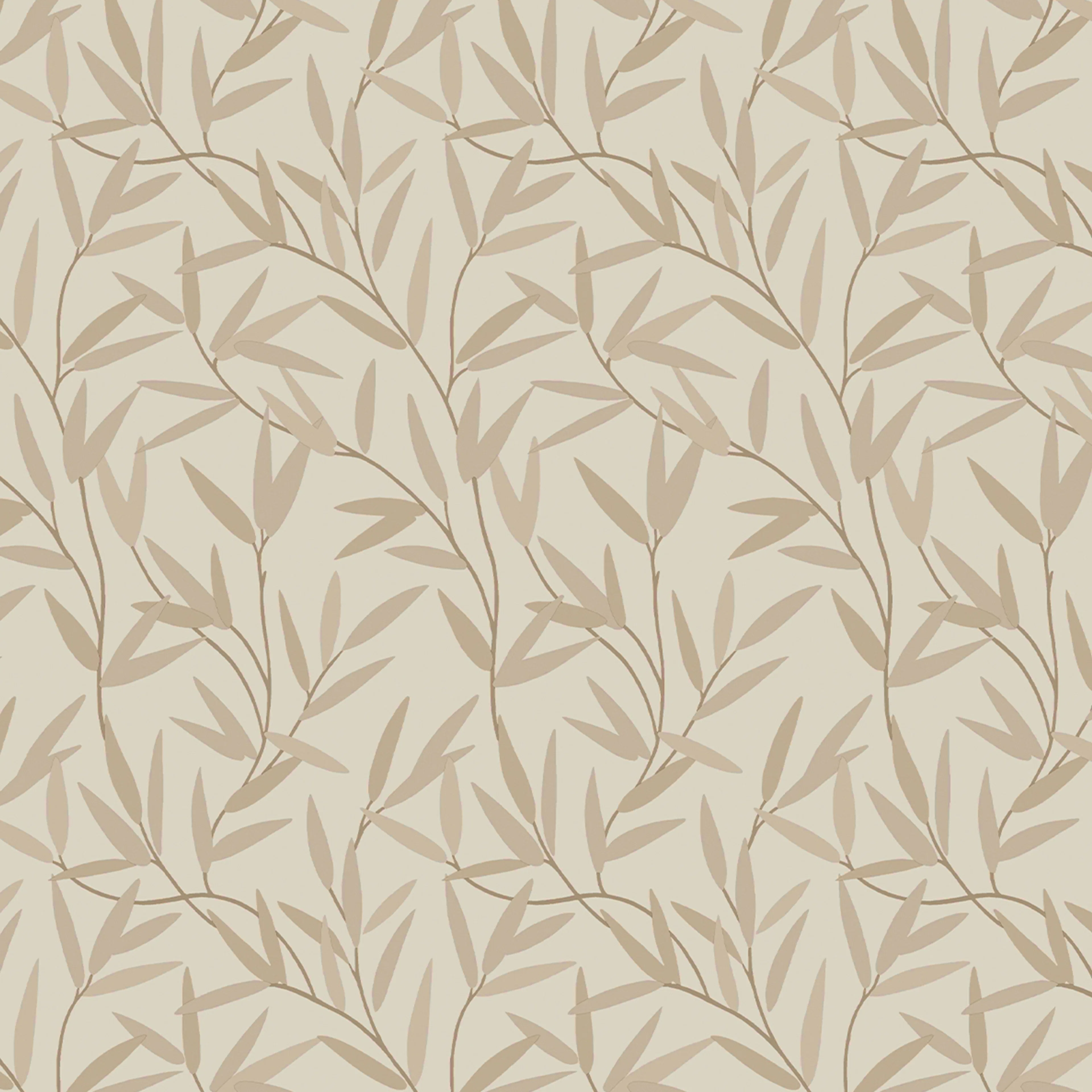 Tapet Laura Ashley Willow Leaf Naturel