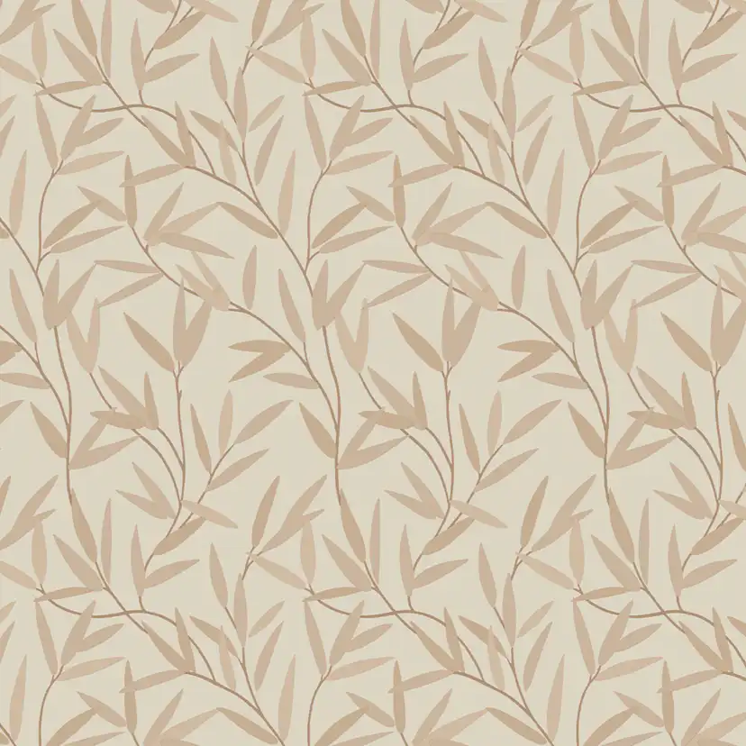 Tapet Laura Ashley Willow Leaf Naturel