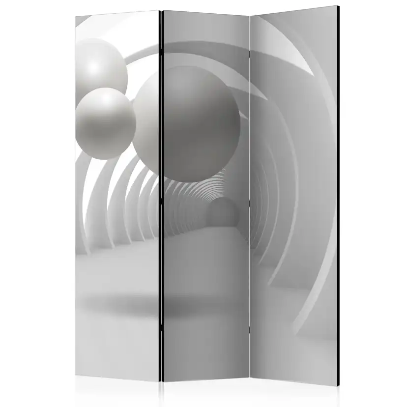 Rumsavdelare Skärmvägg Arkiio White Tunnel 135x172 cm