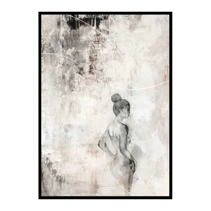 Poster Gallerix Watercolor Lines No2