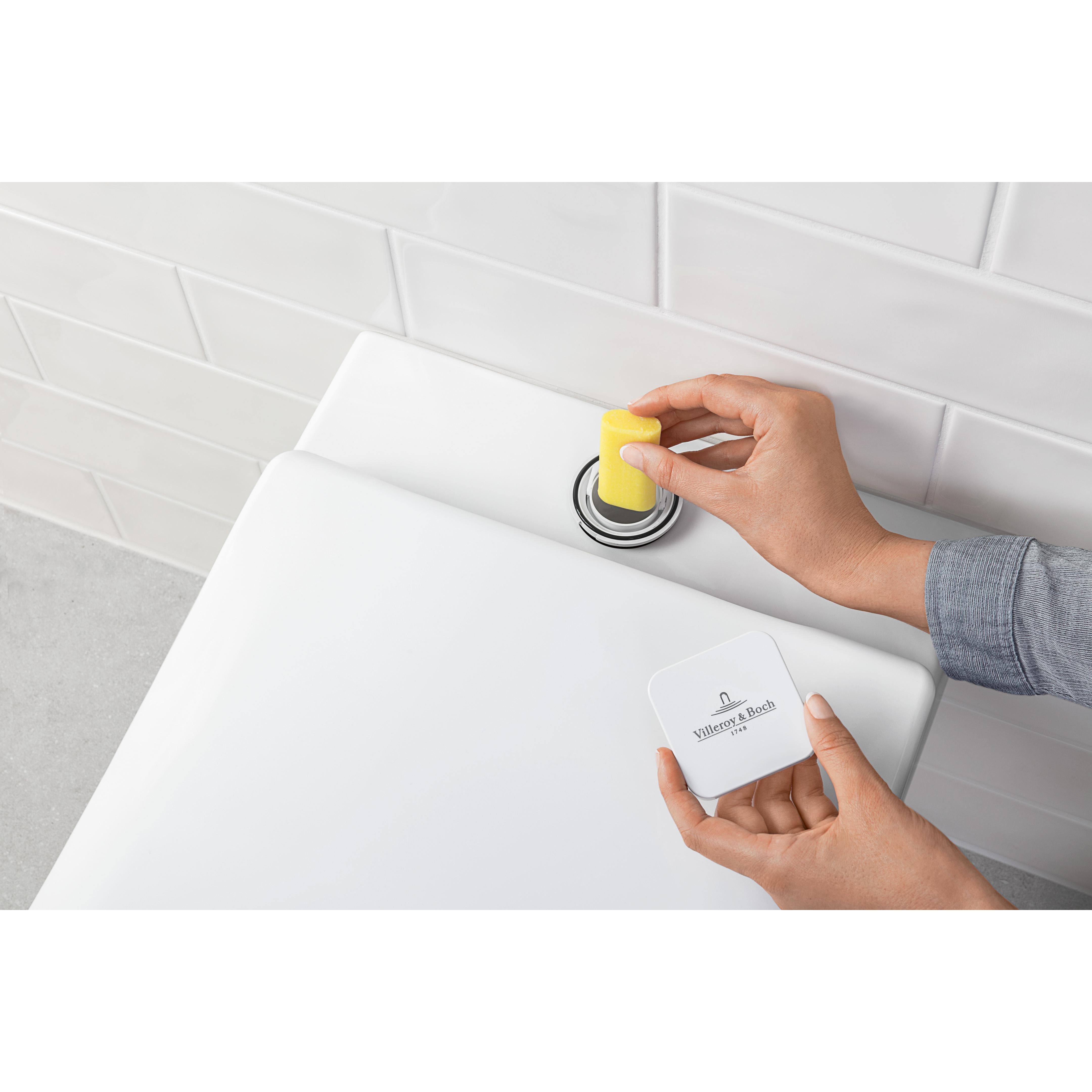 Vägghängd Toalettstol Villeroy & Boch Subway 2.0 med Integrerad Spolknapp