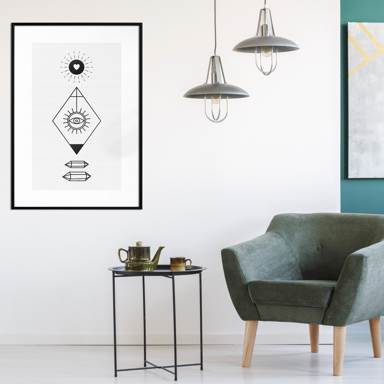 Poster Artgeist Affisch Symbols