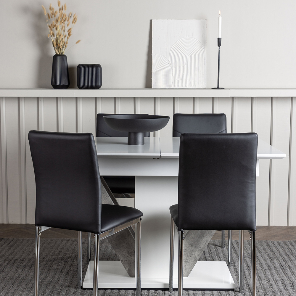 Matgrupp Venture Home Disa med 4 Lily Stolar