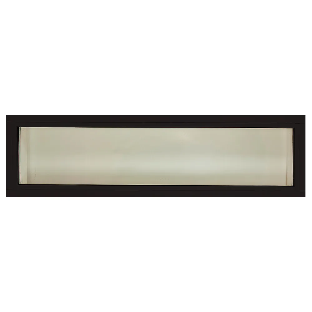 Överljus SYL301 Svart M9x3 Klart NCS S9000-N BxH: 90x30 cm, Svart