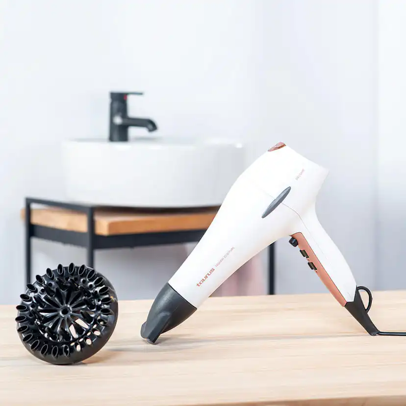 Hårtork Taurus Fashion 2200w Pure White