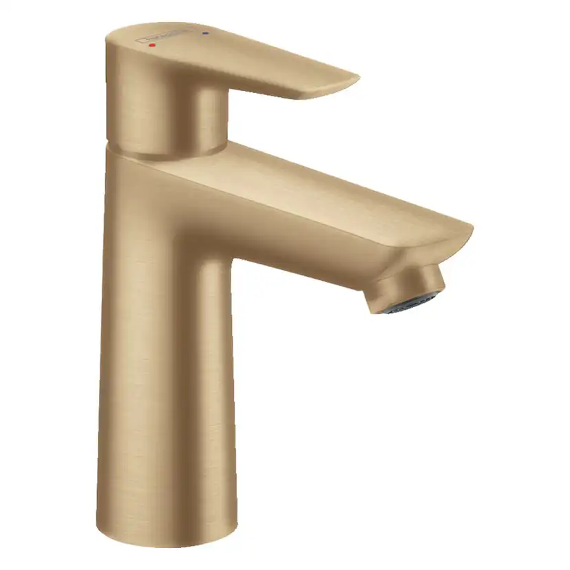 Tvättställsblandare Hansgrohe Talis E 110 Borstad Brons utan Borstad Brons utan Bottenventil, utan Coolstart