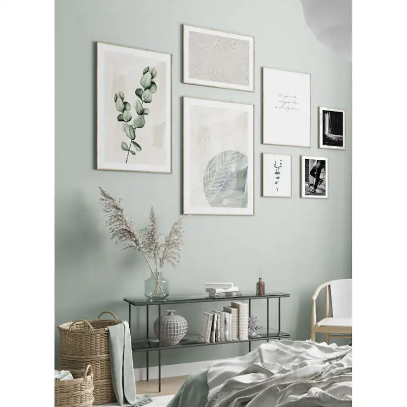 Poster Gallerix Zen Circle Pattern