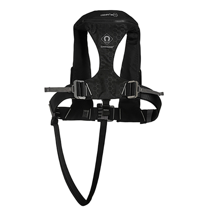 Flytväst Crewsaver Crewfit Auto 180N Pro Sele Svart