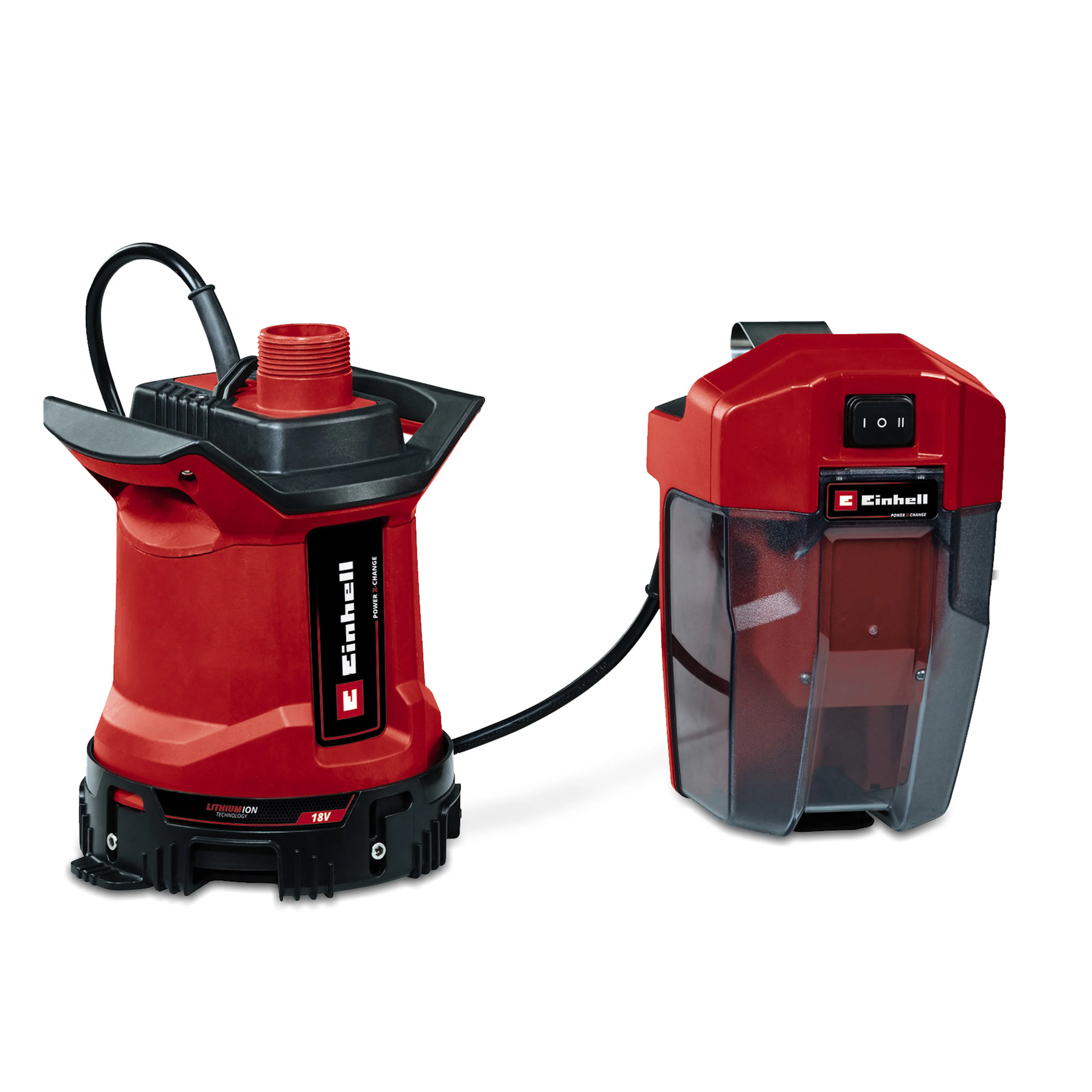 Vattenpump Einhell GE-DP 18/25 LL Li Utan Batteri & Laddare