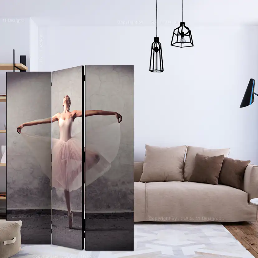 Rumsavdelare Skärmvägg Arkiio Classical Dance Poetry Without Words 135x172 cm
